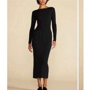 Amour Vert Boatneck Rib Dress